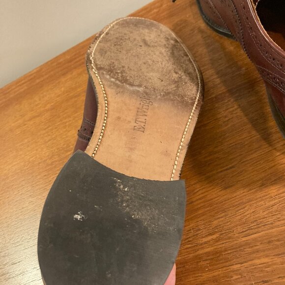 E.T Wright mens vintage wingtip oxfords size 8.5 D main image 5